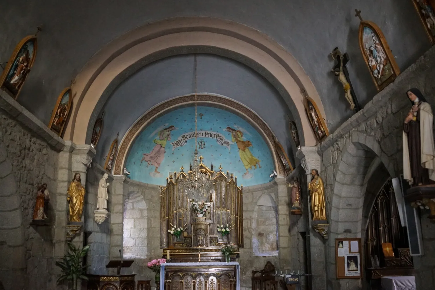 Image qui illustre: Église Saint-jean-baptiste - Paulhac-en-margeride à Paulhac-en-Margeride - 0