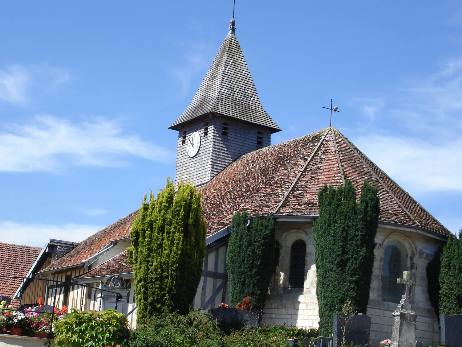 Image qui illustre: Eglise Saint-Hubert de Pars-lès-Chavanges à Pars-lès-Chavanges - 0
