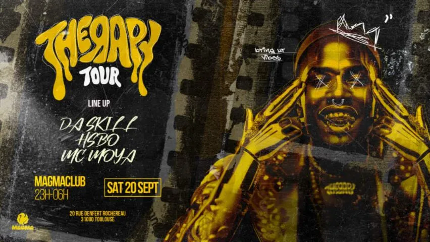 Image qui illustre: THERAPY TOUR : RAP & AFRO | TOULOUSE 20/09