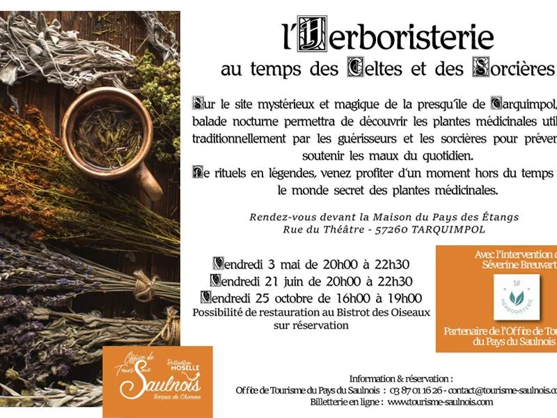 Image qui illustre: L'herboristerie Au Temps Des Celtes Et Des Sorcieres à Tarquimpol - 0