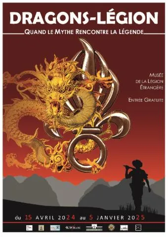 Image qui illustre: Exposition - Dragons-légion, Quand Le Mythe Rencontre La Légende