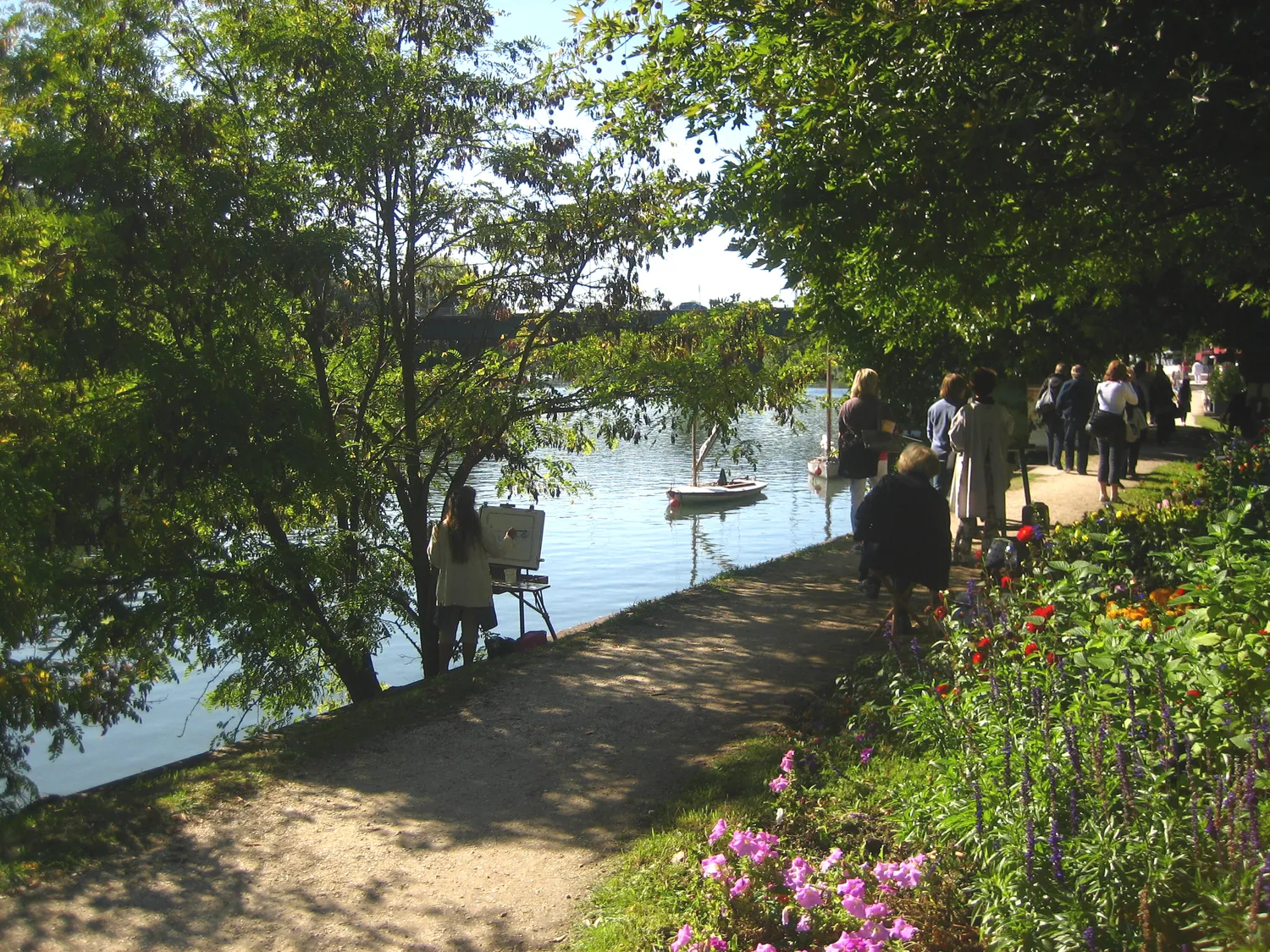 Image qui illustre: Le Parc de l'Ile des Impressionnistes à Chatou - 1