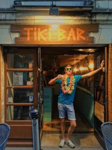 Image qui illustre: Le Tiki bar