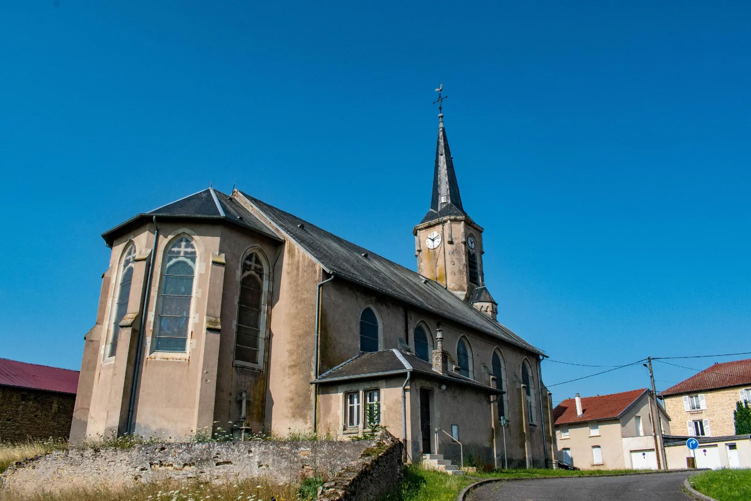 Image qui illustre: Église Saint-Rémi à Chambley-Bussières - 2