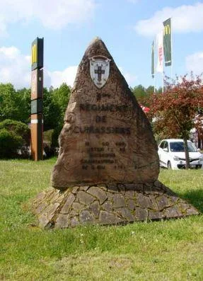 Image qui illustre: Monument à la mémoire du 3ème Régiment de Cuirassiers
