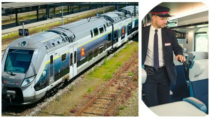 Image qui illustre: Visite guidée : découverte du métier de chef de bord et visite virtuelle du nouveau train OMNEO à Rouen - 0