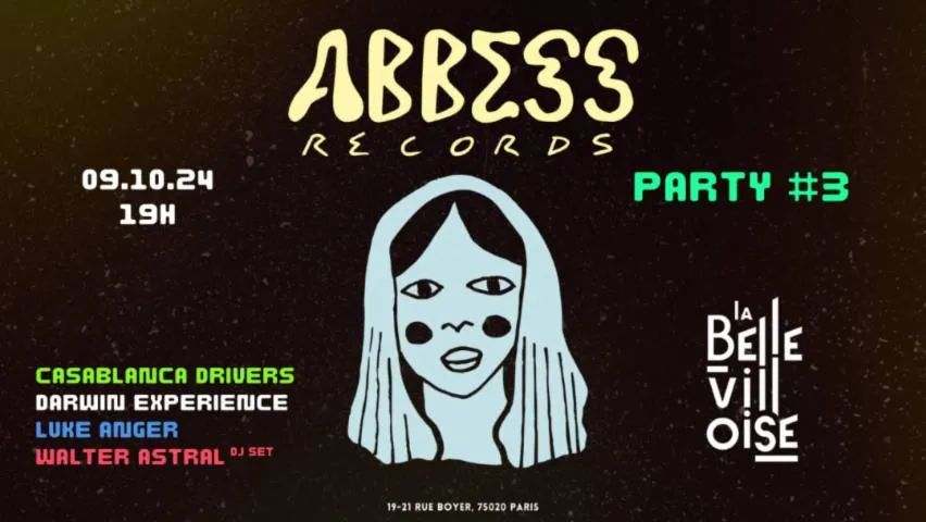 Image qui illustre: ABBESS Records Party #3