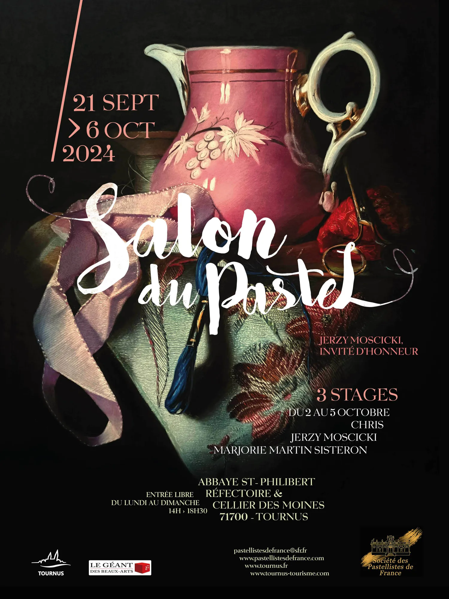 Image qui illustre: Salon international des pastellistes de France à Tournus - 0
