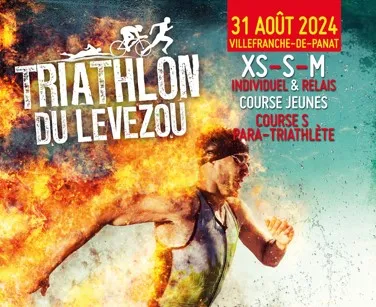 Image qui illustre: Triathlon Du Levezou à Villefranche-de-Panat - 0