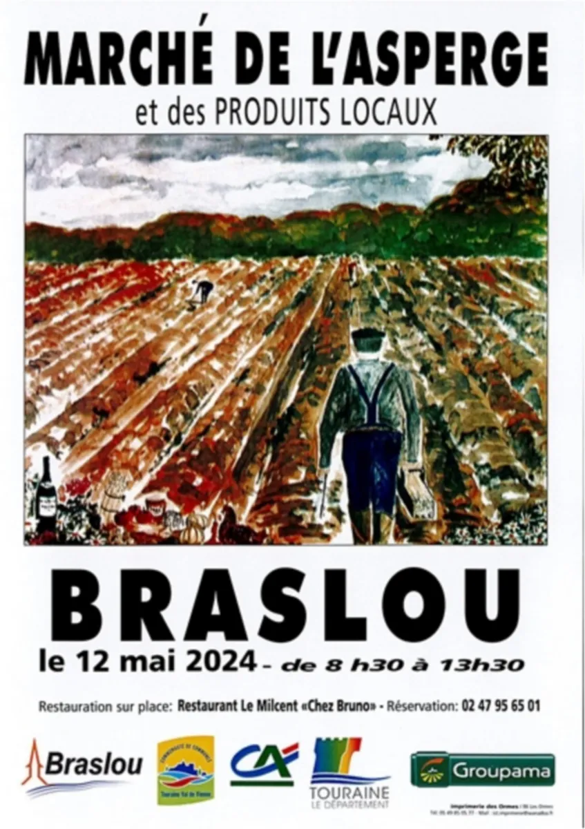 Image qui illustre: Marché De L'asperge Et Des Produits Locaux à Braslou - 0