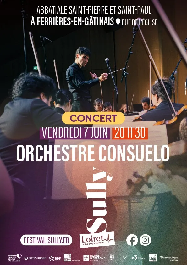 Image qui illustre: Concert Orchestre Consuelo - Festival De Sully à Ferrières-en-Gâtinais - 0