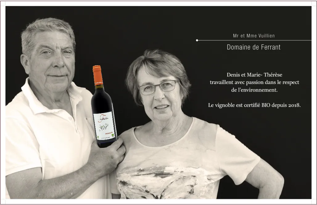 Image qui illustre: Domaine De Ferrant - Scea Vignobles Vuillien à Esclottes - 0