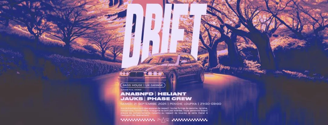 Image qui illustre: DRIFT #4 [Bass Garden Afterparty]