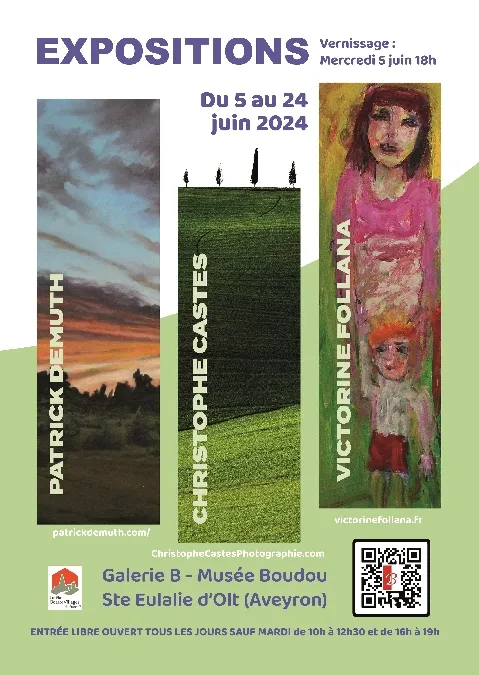 Image qui illustre: Exposition Au Musée Marcel Boudou à Sainte-Eulalie-d'Olt - 0