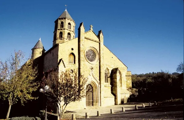 Image qui illustre: Eglise Notre Dame D'aubin à Aubin - 0