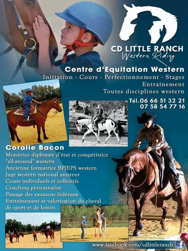 Image qui illustre: CD Little Ranch Western Riding à Maillane - 1