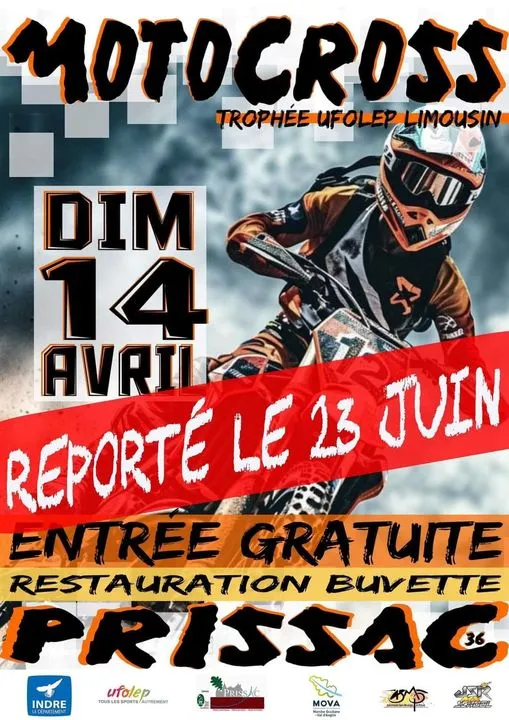 Image qui illustre: Motocross Trophée Du Limousin Ufolep à Prissac - 0