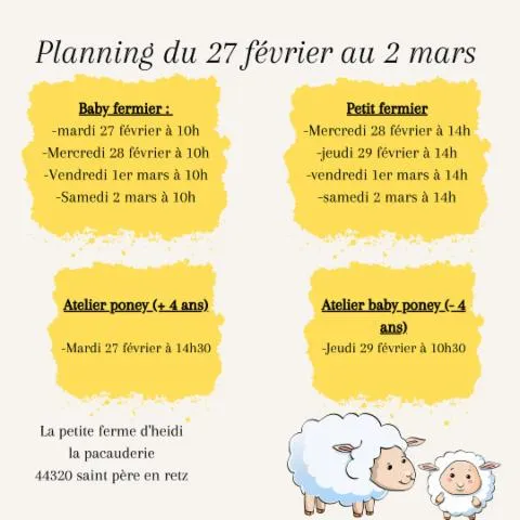 Image qui illustre: Atelier Baby Fermier