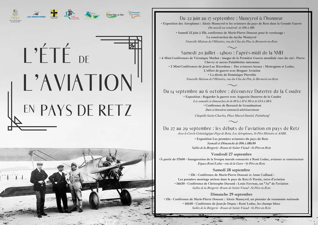 Image qui illustre: Les Débuts De L'aviation En Pays De Retz à Paimbœuf - 1