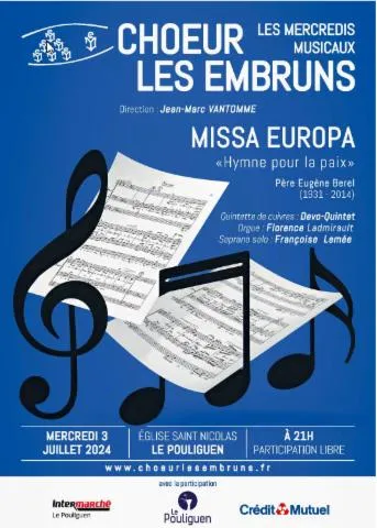 Image qui illustre: Les Mercredis Musicaux  - MISSA EUROPA