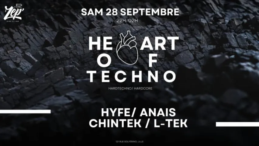 Image qui illustre: HEART OF TECHNO #grandchelem