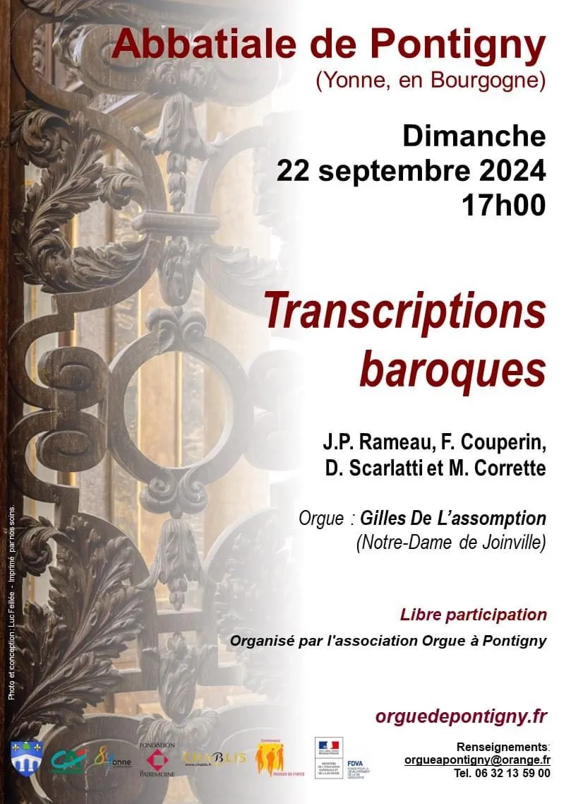 Image qui illustre: Transcriptions baroques à Pontigny - 0