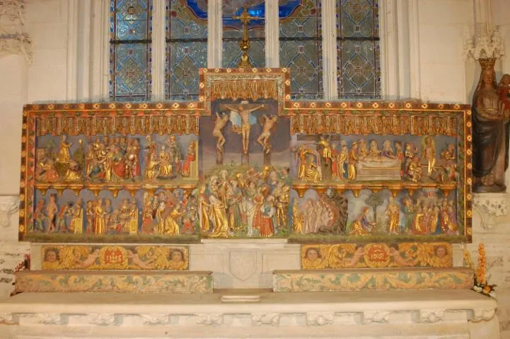 Image qui illustre: Visite libre de la chapelle Notre-Dame-de-la-Houssaye