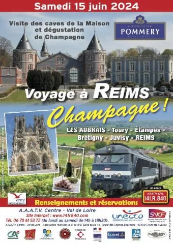 Image qui illustre: Train : Le Champagne Express