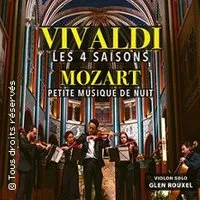 Image qui illustre: Les 4 Saisons de Vivaldi, Petite Musique de Nuit de Mozart - Eglise St Germain des Prés, Paris à Paris - 0