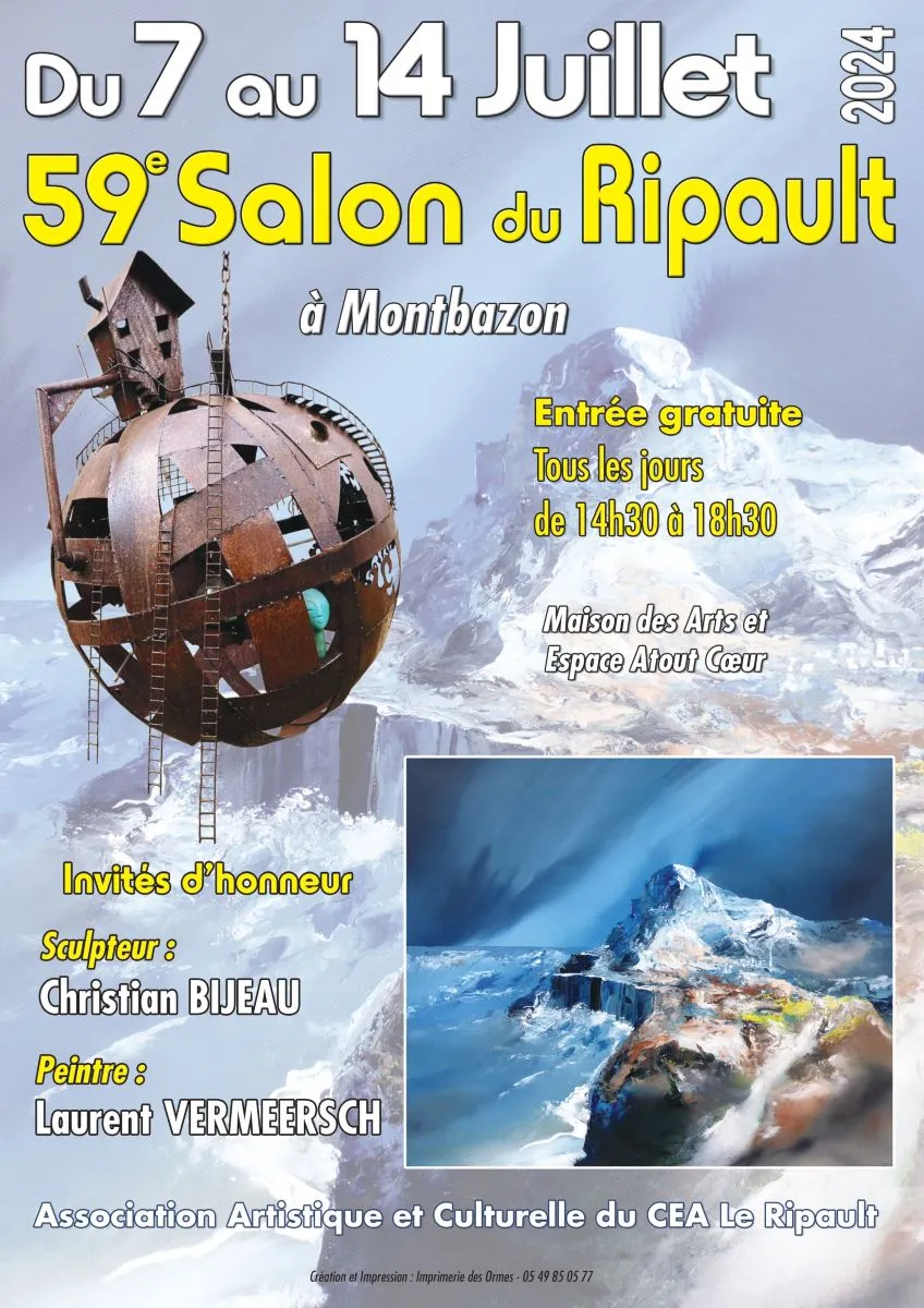 Image qui illustre: 59ème Salon Du Ripault à Montbazon - 0