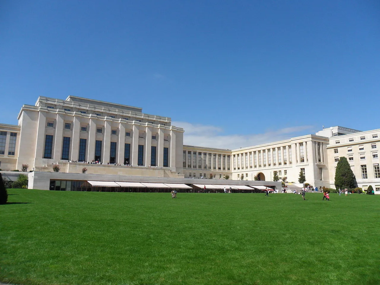 Image qui illustre: Palais des Nations