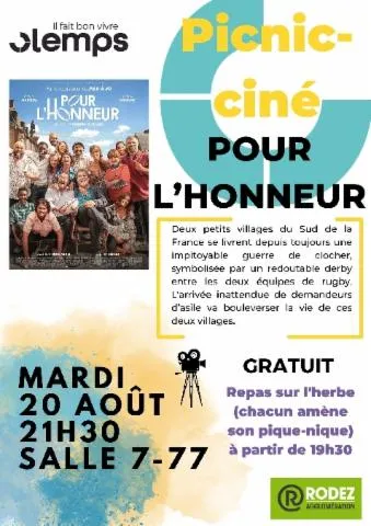 Image qui illustre: Picnic Ciné : Film "pour L'honneur"