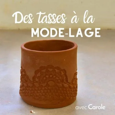 Image qui illustre: Modelez votre set de café en céramique