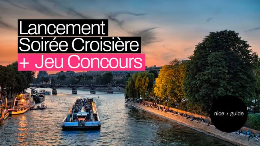 Image qui illustre: Soirée Croisière + Jeu Concours [Lancement Nice Guide]