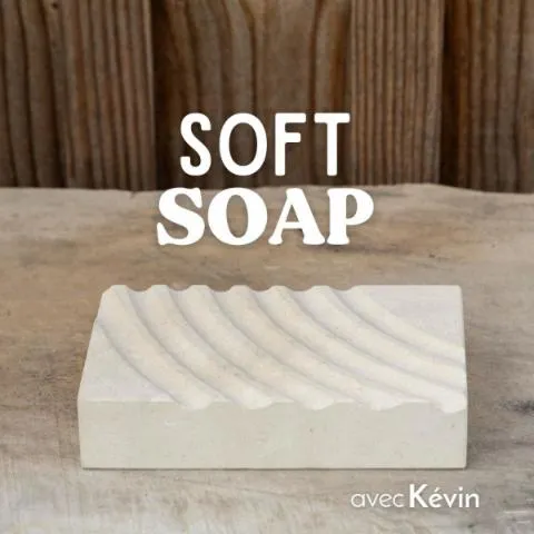 Image qui illustre: Réalisez votre porte-savon en pierre taillée