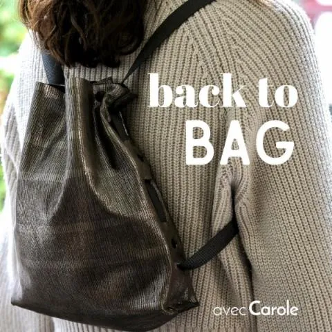 Image qui illustre: Créez votre sac bourse en cuir