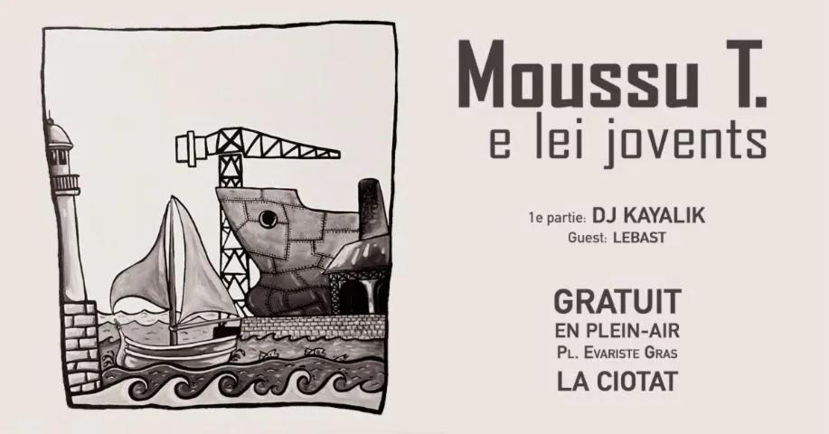 Image qui illustre: MOUSSU T E LEI JOVENTS / DJ KAYALIK / LE BAST