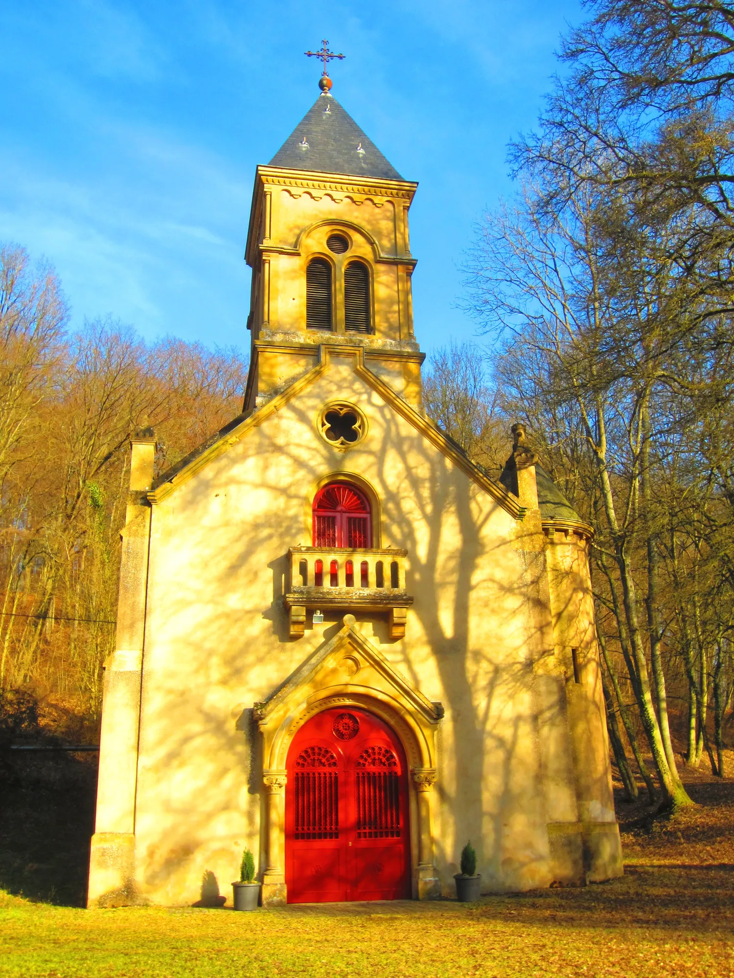 Image qui illustre: Chapelle Notre-dame De Rabas à Saint-Hubert - 1