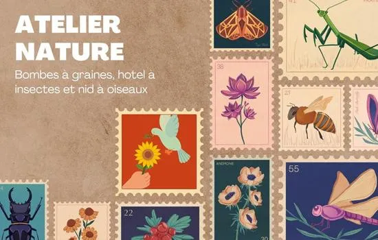 Image qui illustre: Atelier : Créer pour la nature