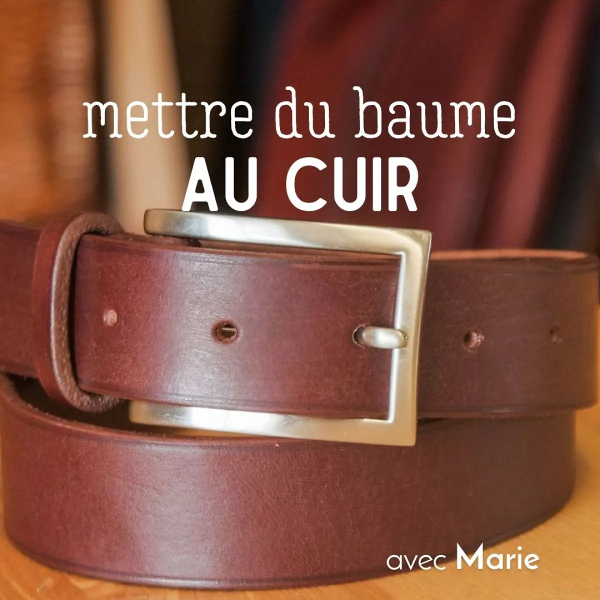 Image qui illustre: Fabriquez votre ceinture en cuir à Châtellerault - 0