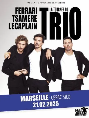 Image qui illustre: La Tournée Du Trio - Jérémy Ferrari, Arnaud Tsamère, Baptiste Lecaplain
