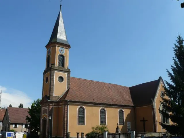 Image qui illustre: Eglise de Triembach-au-Val