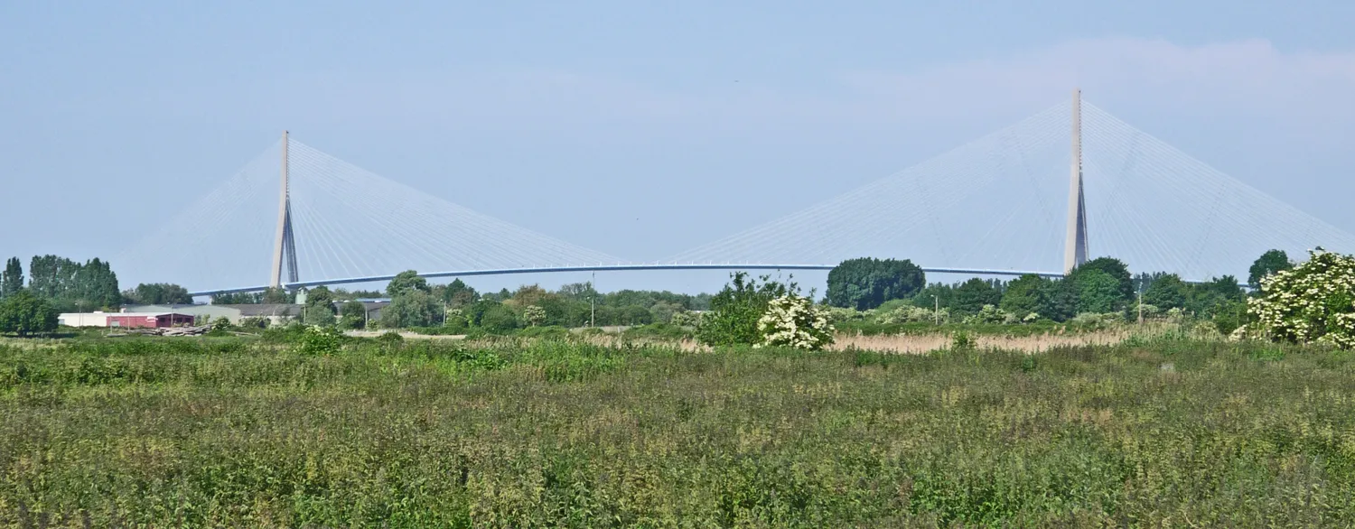 Image qui illustre: Pont de Normandie à  - 2