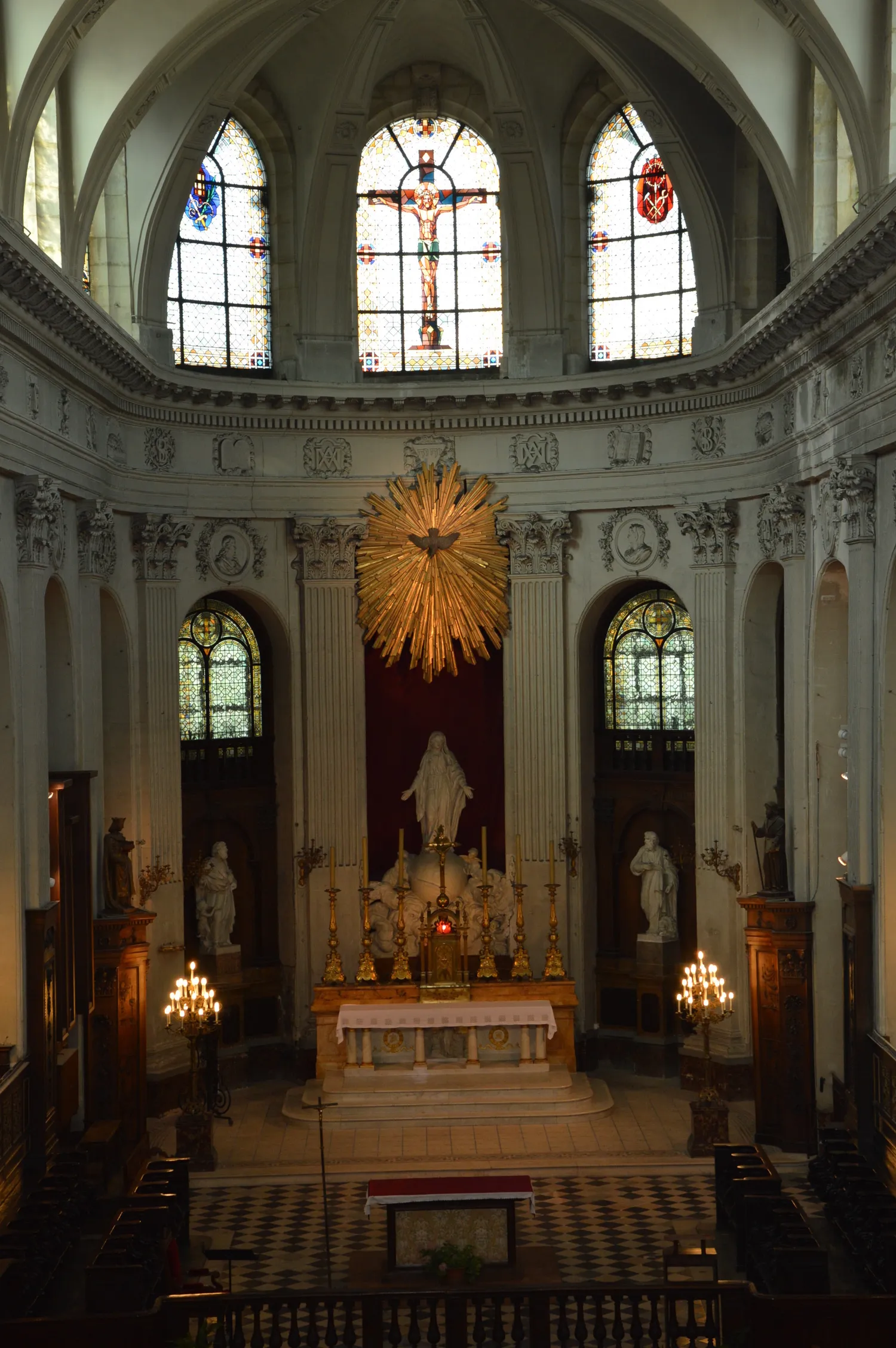 Image qui illustre: Visite commentée de l'église Notre-Dame des Blancs-Manteaux à Paris - 0