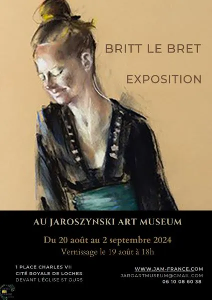 Image qui illustre: Exposition Britt Le Bret à Loches - 0
