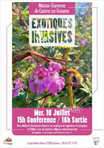 Image qui illustre: Conférence "plantes Exotiques Invasives"