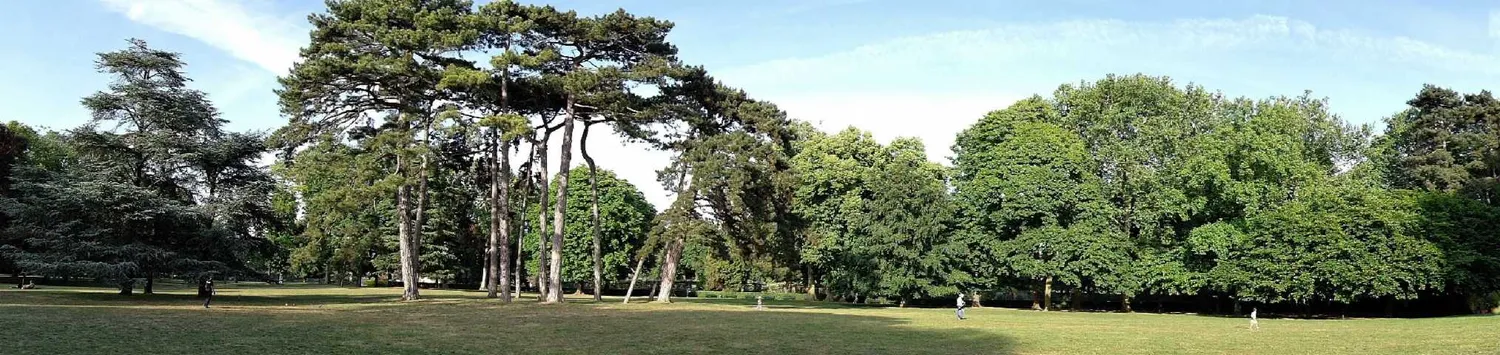 Image qui illustre: Le parc de la Roseraie
