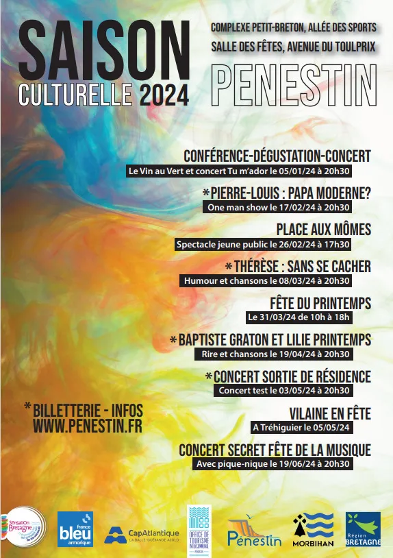 Image qui illustre: Saison culturelle 2024 à Pénestin à Pénestin - 0