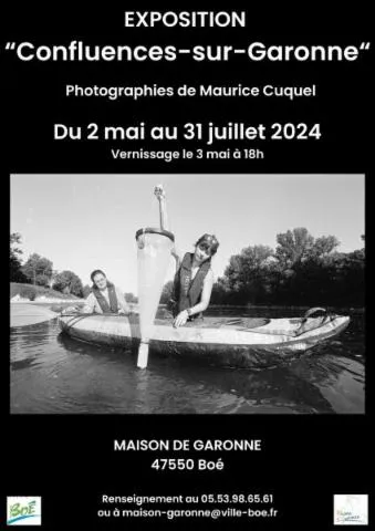 Image qui illustre: Exposition Photographique : « Confluences-sur-garonne » De Maurice Cuquel