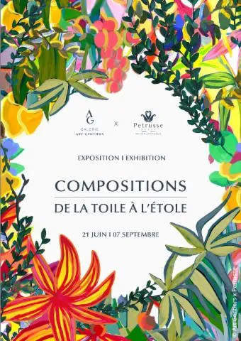 Image qui illustre: Exposition Compositions - De la toile à l'étole